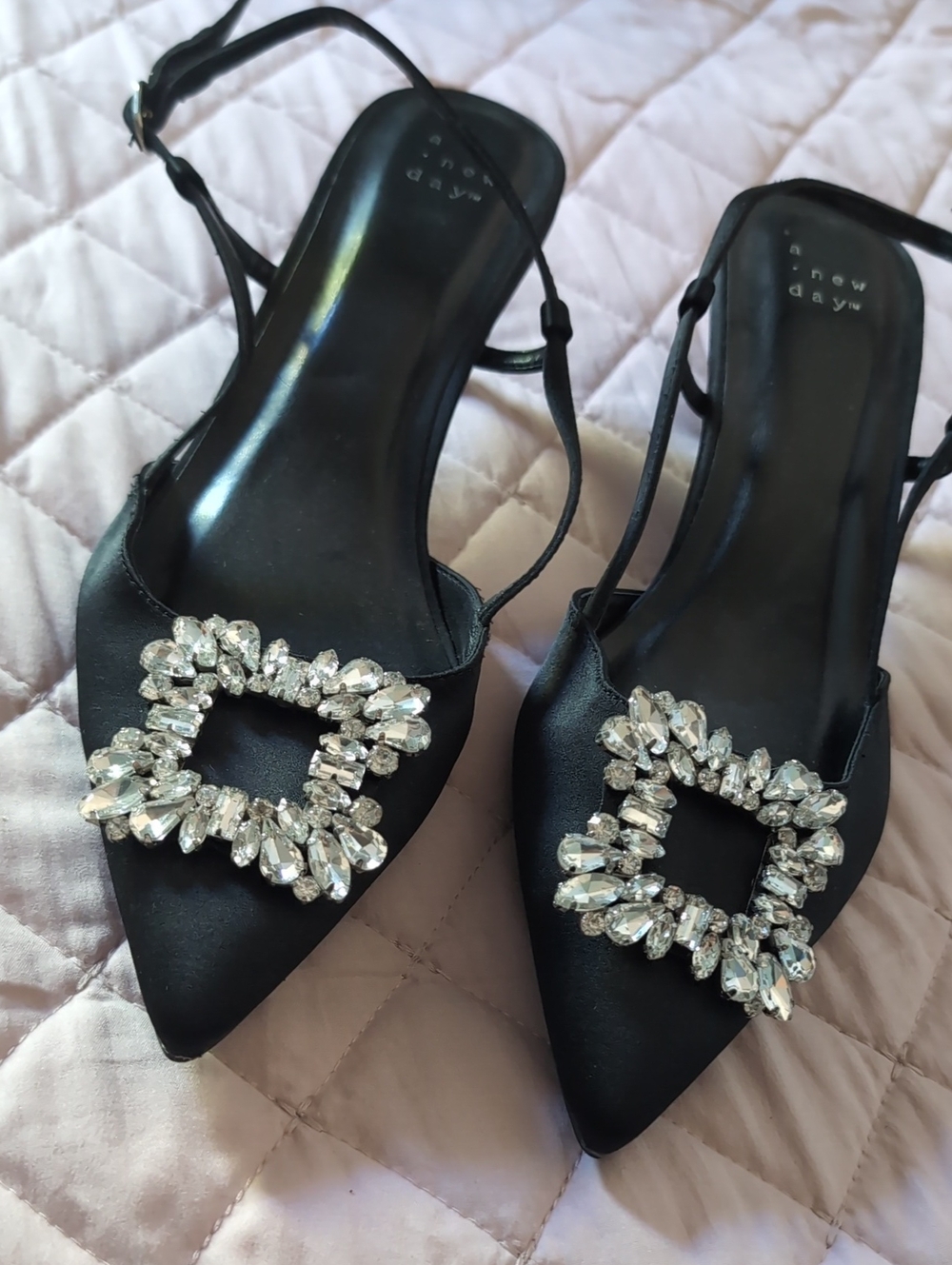 Black kitten Heels